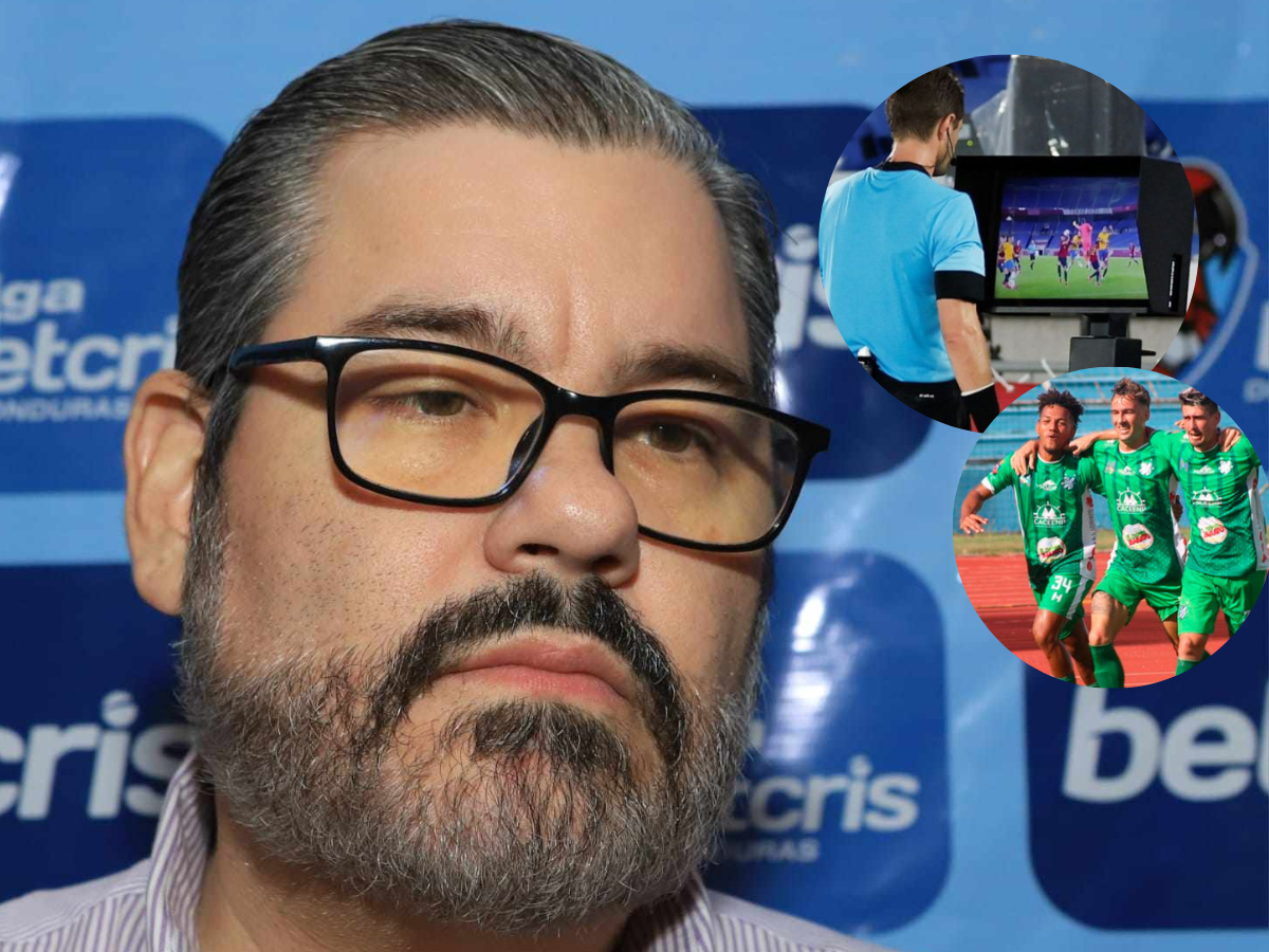 Roque Pascua le pone fecha al uso del VAR en Honduras y habla del caso de Platense: “Estoy seguro que jugaríamos con 12 equipos”