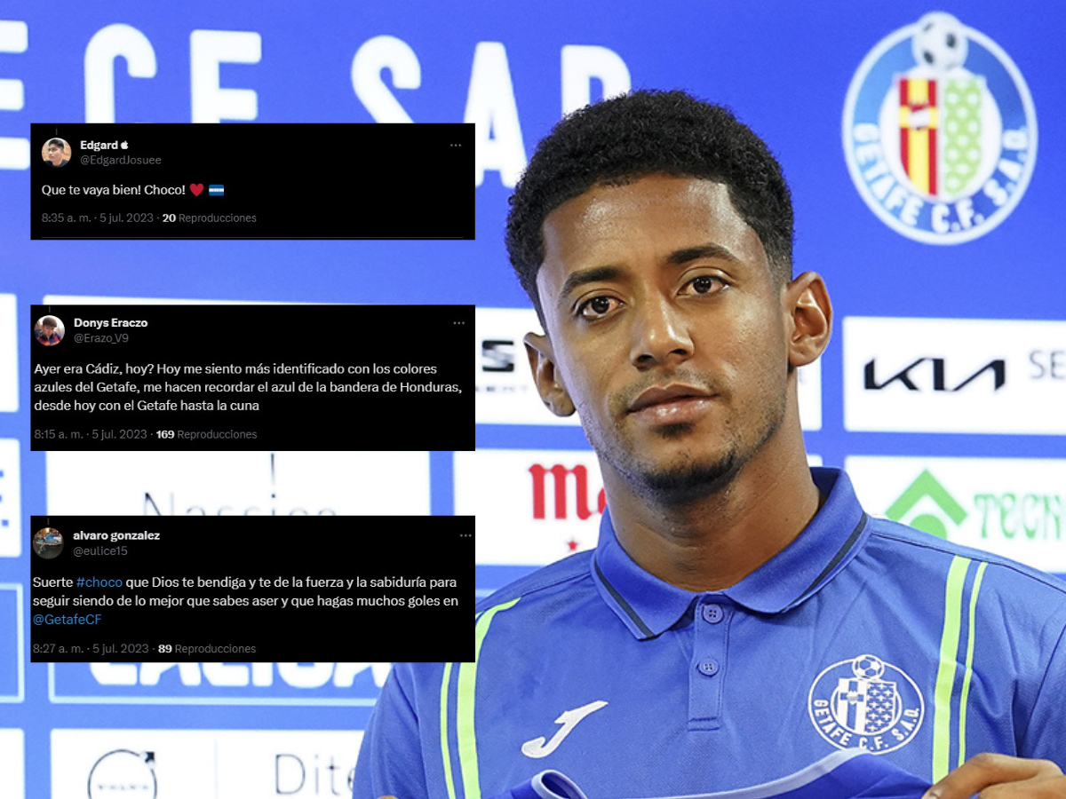 ”En Honduras celebraremos tus goles”, “Con grandeza, “Choco” Lozano”: Afición hondureña reacciona al fichaje del catracho por el Getafe