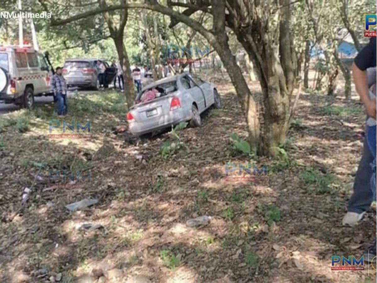 ¡El carro quedó destruido! Las fotos del mortal accidente donde falleció Lester Banegas, exjugador de Liga de Ascenso