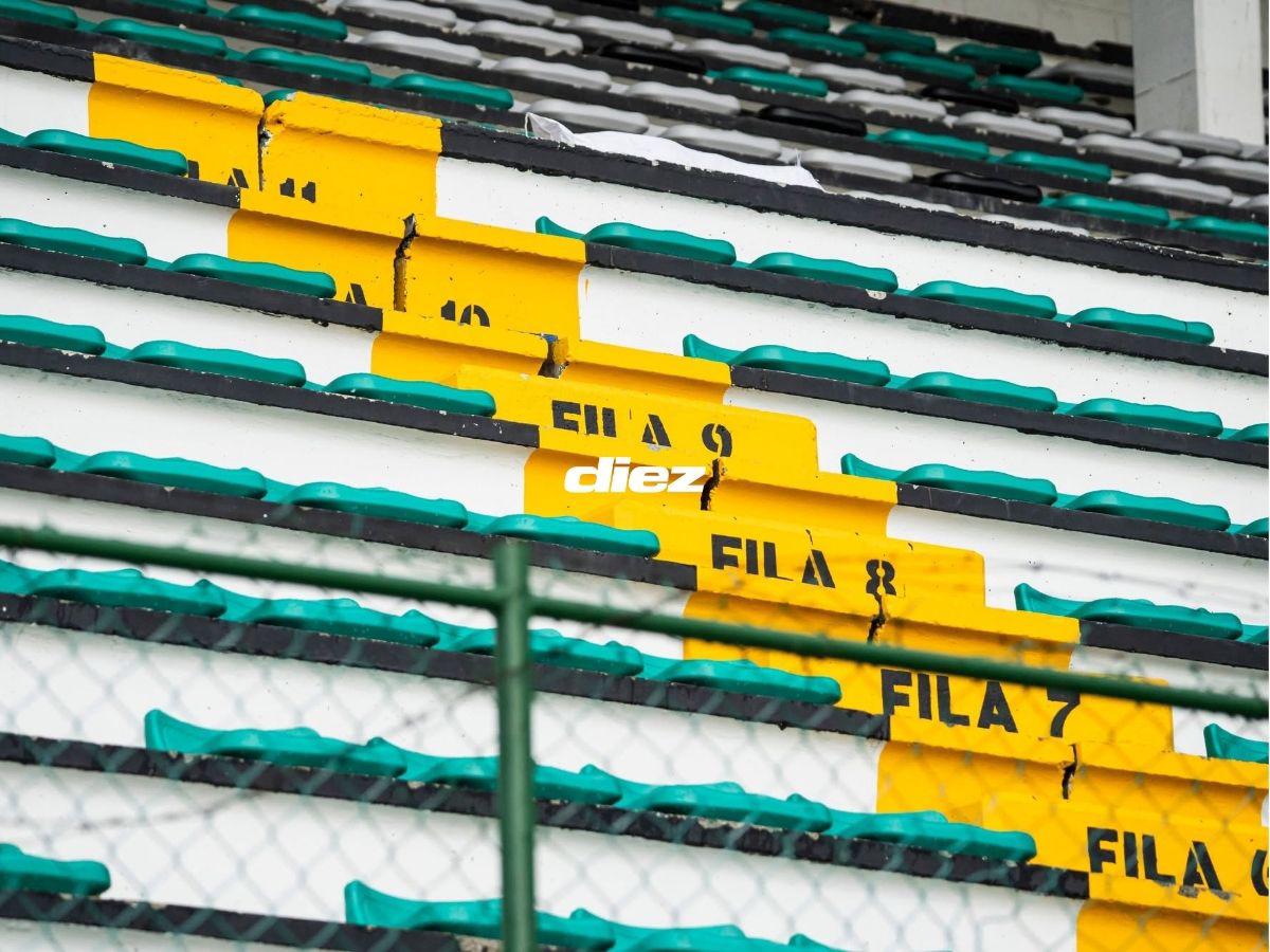 ¡Una belleza! La nueva cara del Estadio Excélsior de Puerto Cortés: Estos son los modernos cambios de la casa del Platense