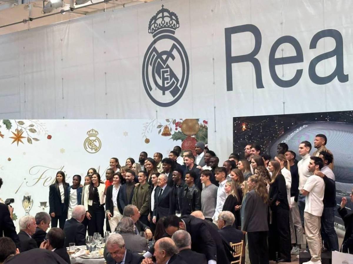 Honduras, presente en la cena de Navidad del Real Madrid, ¿quién es el catracho que asistió a la gala?
