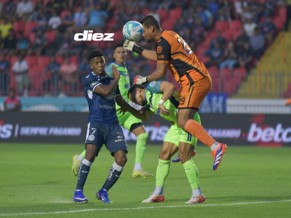 Gerson Argueta de buen trabajo en el arco de Olancho ante Motagua.