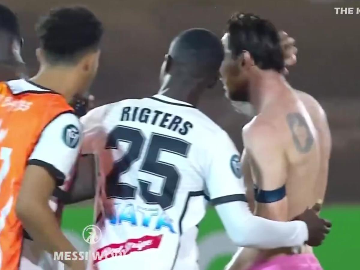 Quién fue el afortunado que se llevó la camisa de Messi, locura por el 10 del Miami y llenazo en Jamaica para ver al argentino