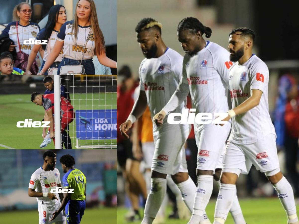 No se vio en TV: Bronca en el partido, hermosas aficionadas de Olancho en el Nacional y visita especial a Olimpia