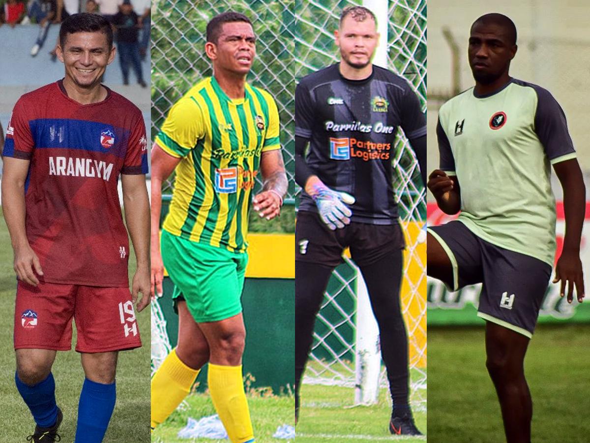 20 futbolistas que creíste retirados, pero jugarán en la Liga de Ascenso de Honduras en esta temporada