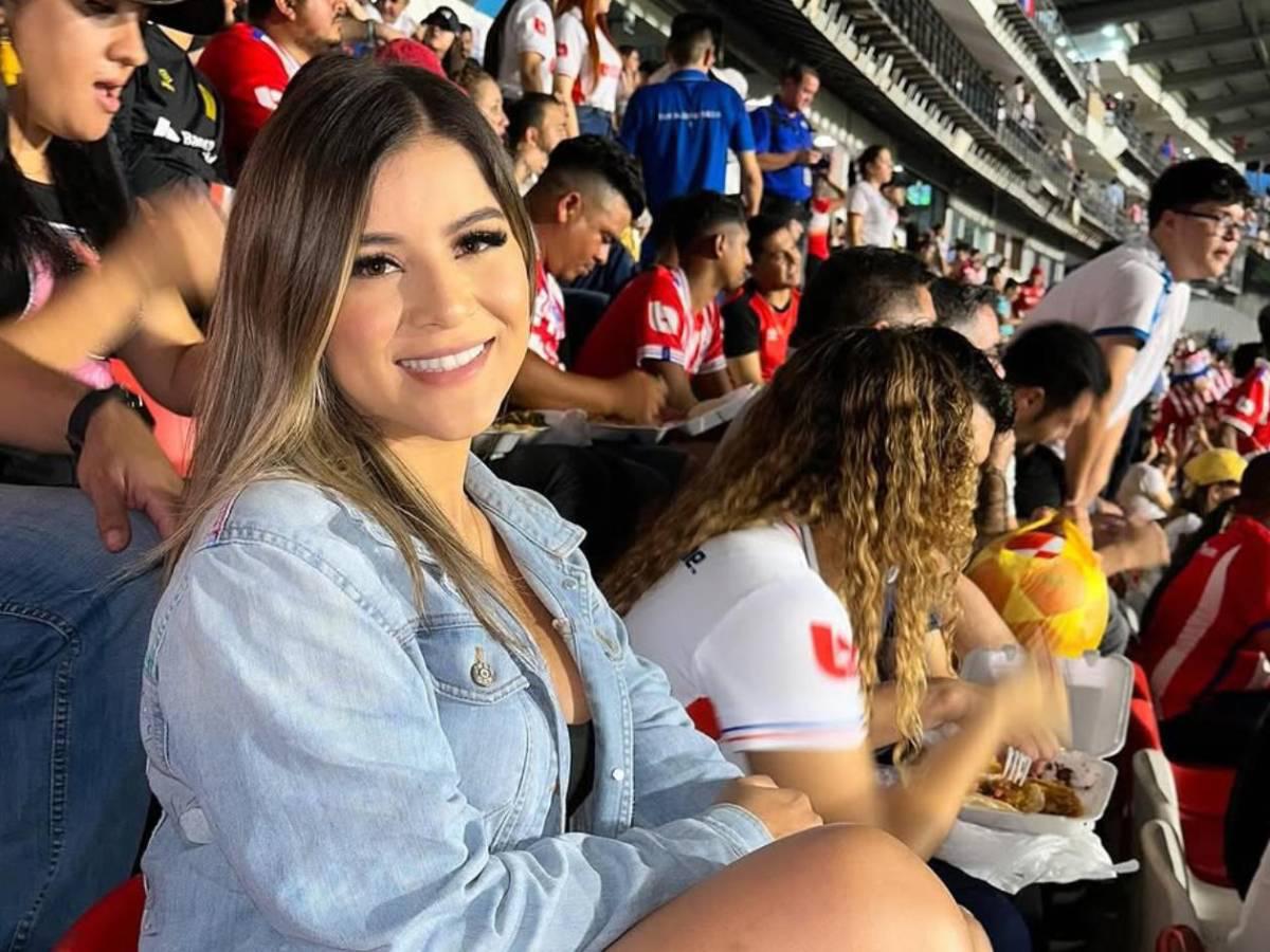 ¿Olimpia o Motagua? La bella chica de Nicaragua que enamora a todos y el motivo por el que vive en Honduras