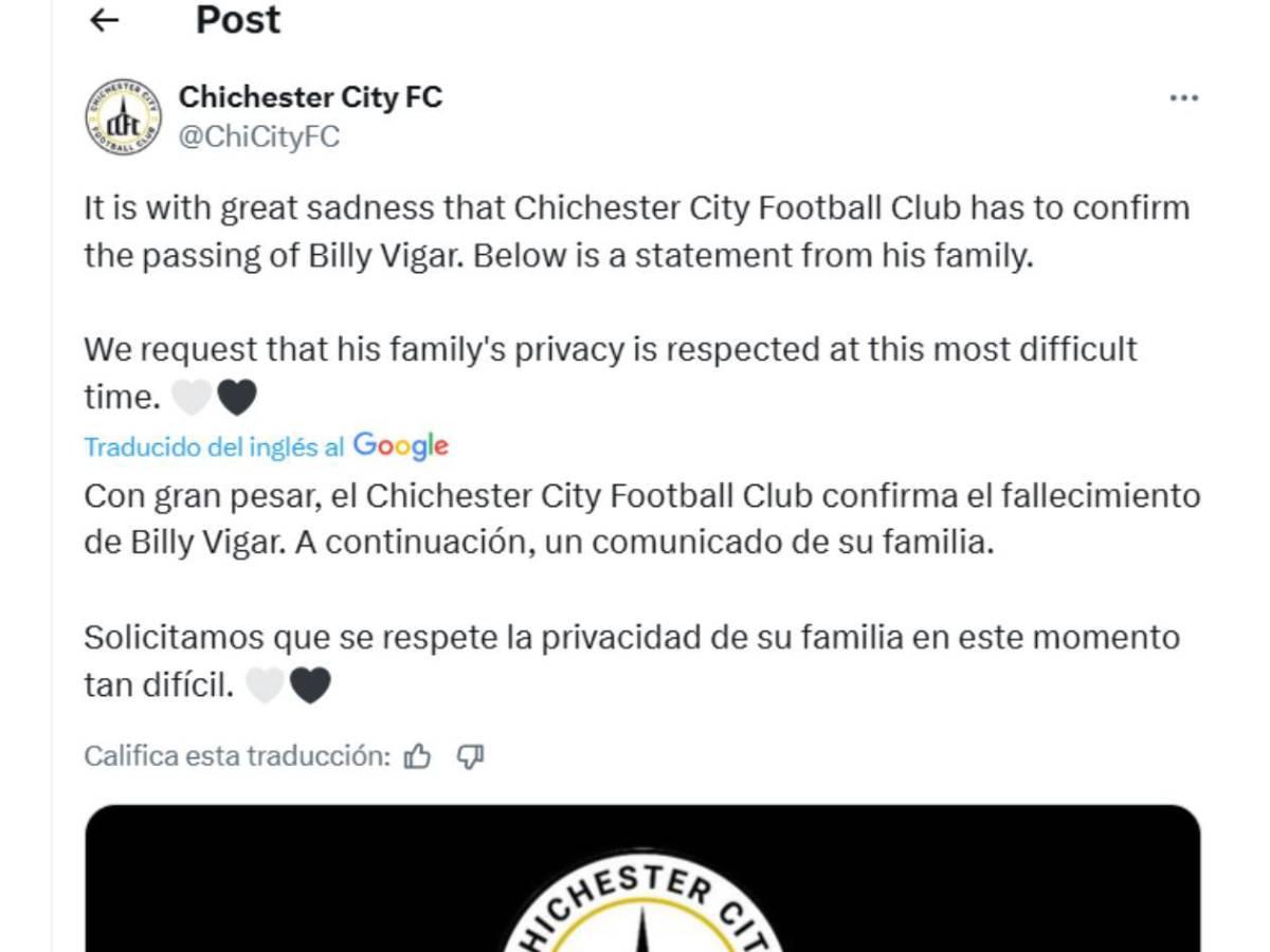 Muere futbolista que jugó en el Arsenal: la dura causa de su fallecimiento y el mensaje que recibió desde Costa Rica