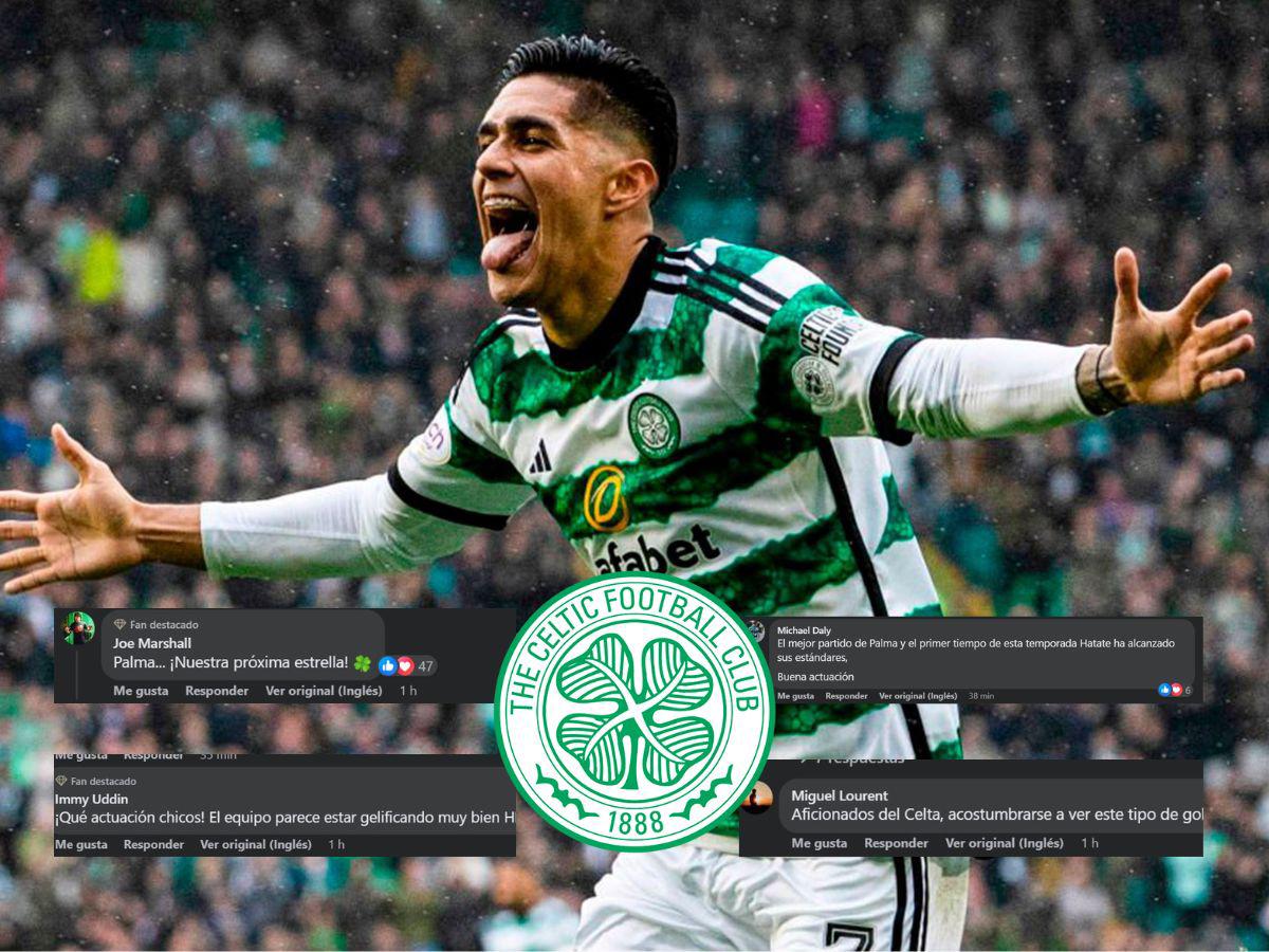 “Palma, nuestra próxima estrella”, “Celtic tiene un chico de oro”: Aficionados del gigante escocés se rinden al catracho