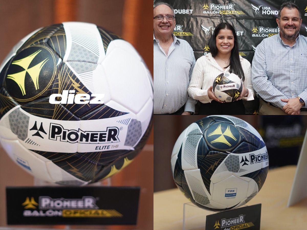 Oficial: Liga Nacional presentó el novedoso balón Pioneer con el que se jugará el torneo Clausura 2025