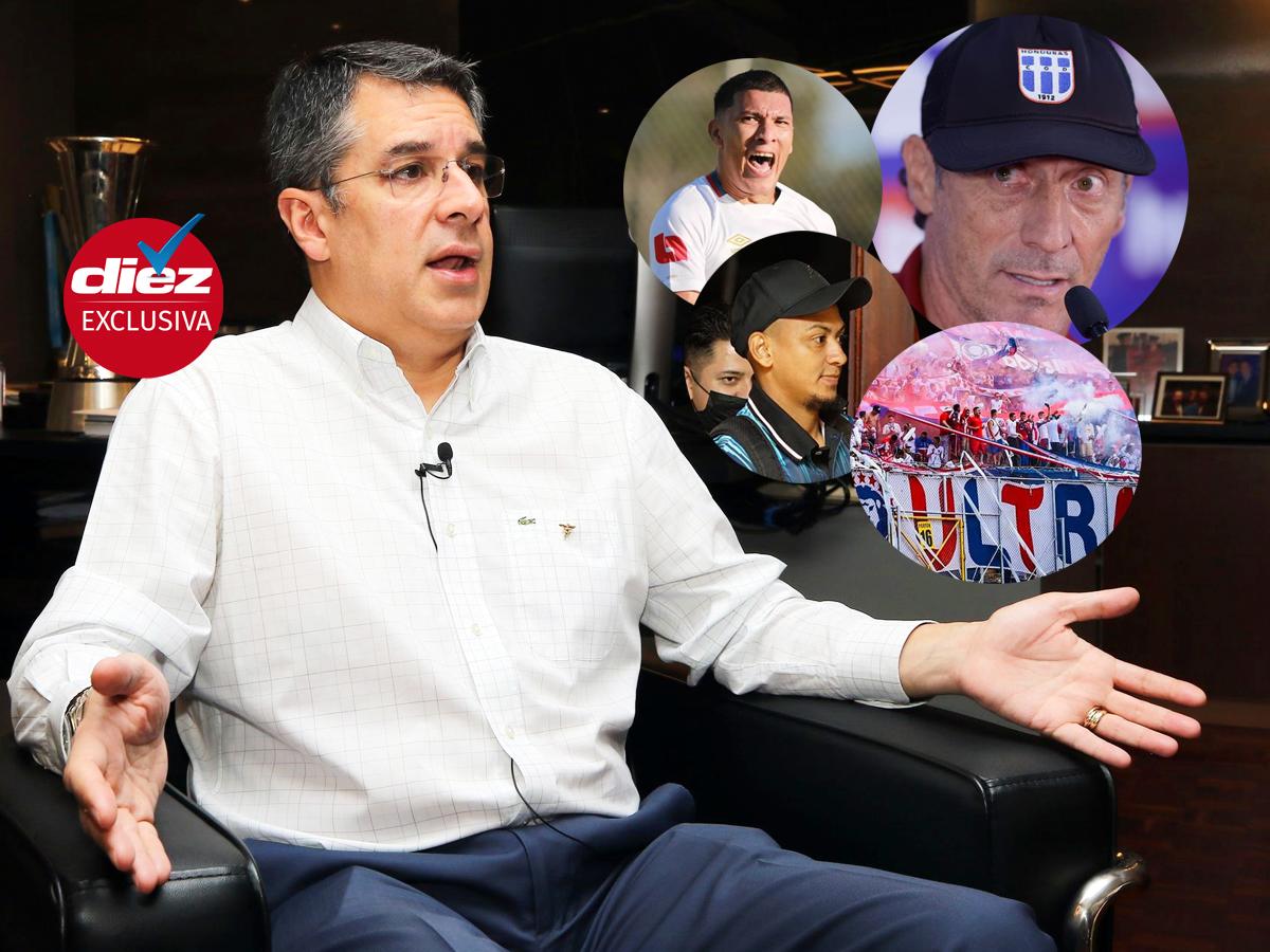 Rafa Villeda lo cuenta todo: el fichaje de Kevin López, contrato de Troglio, las barras y el tema de la seguridad en los estadios