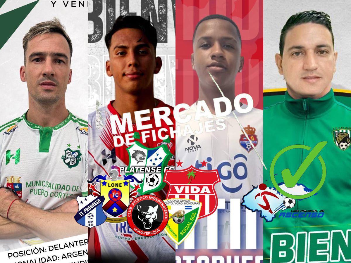 Fichajes: Platense rompe el mercado, ex Olimpia al Arsenal y Real Juventud renueva joyita con pasado en Real España