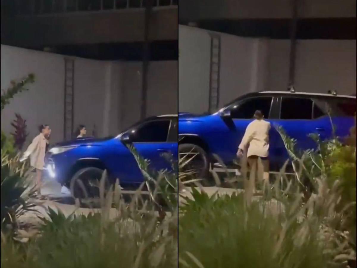 ¡Escándalo por infiel! Futbolista de Costa Rica fue encarado por su mujer cuando iba con su amante: ¿Me va a pasar por encima?