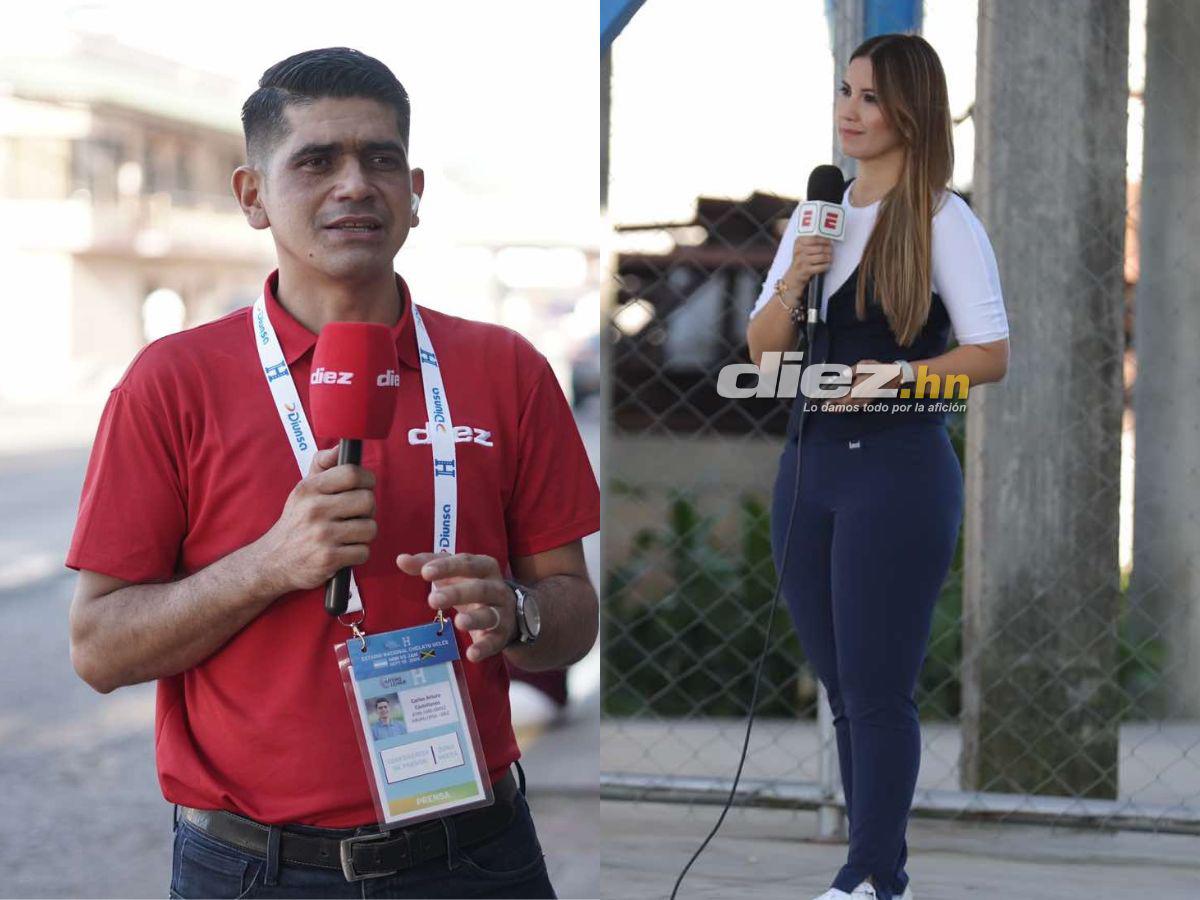 Ambientazo en el Nacional: Famosos, señor cautiva con curioso gorro y chicas enamoran en el Honduras-Jamaica