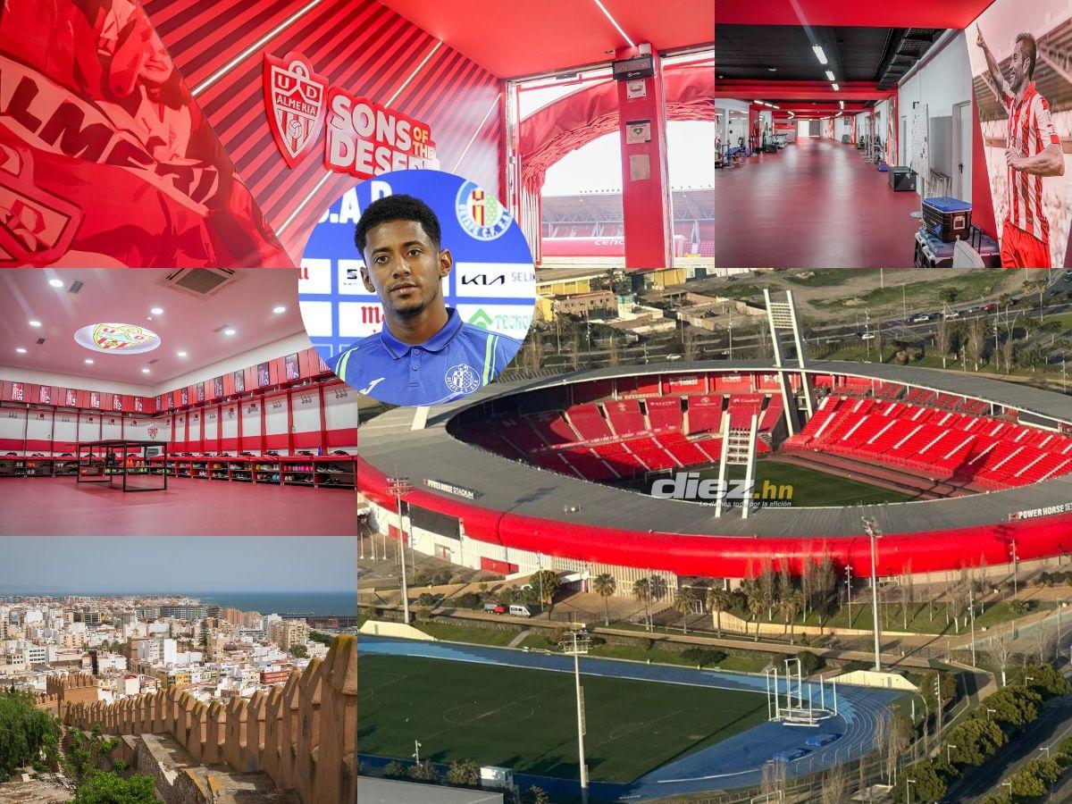 Un infierno descomunal: Así es la hermosa casa del Almería de España, el virtual nuevo equipo del Choco Lozano