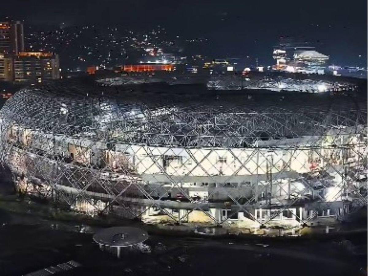 ¡En un 75%! El Salvador acelera la construcción del moderno Estadio Nacional