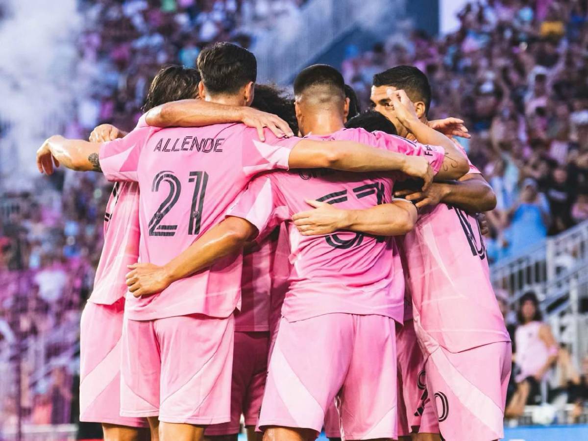 El 'regalo' a Messi, saludo entre Leo y Andy Nájar, celebración del hondureño y el premio que se llevó el 10 del Inter Miami