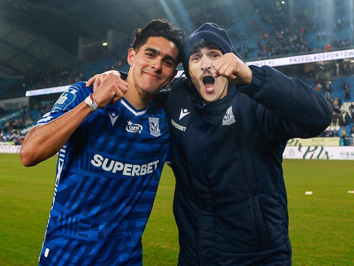 Luis Palma regresa al Lech Poznan y vuelve a destacar, tras la desazón de quedar fuera del Mundial con Honduras