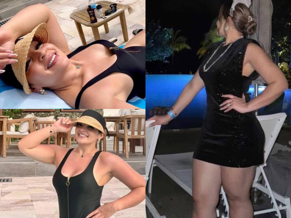 La hermosa esposa de directivo de equipo hondureño deslumbra en redes sociales: así disfruta de sus vacaciones en Roatán