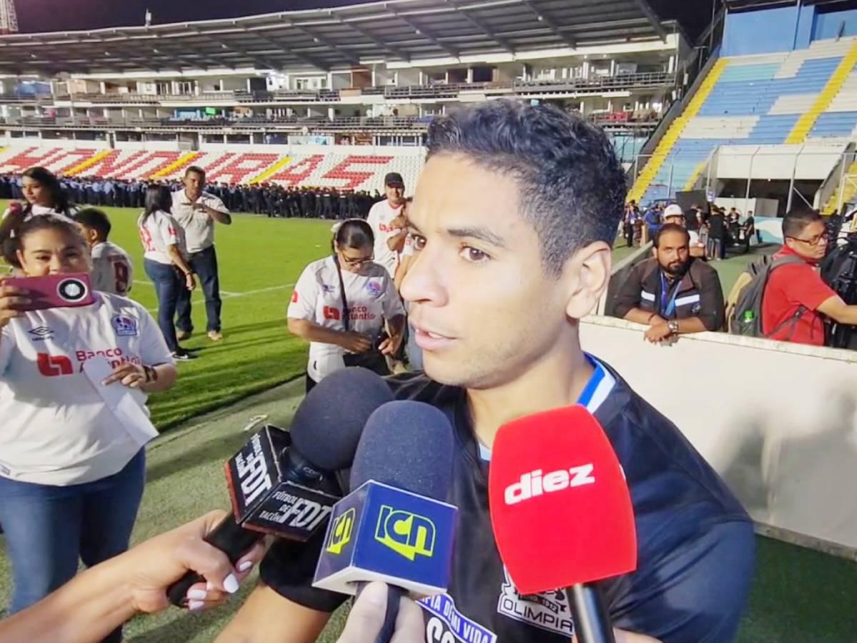 Carlos Pineda, futbolista del Olimpia.