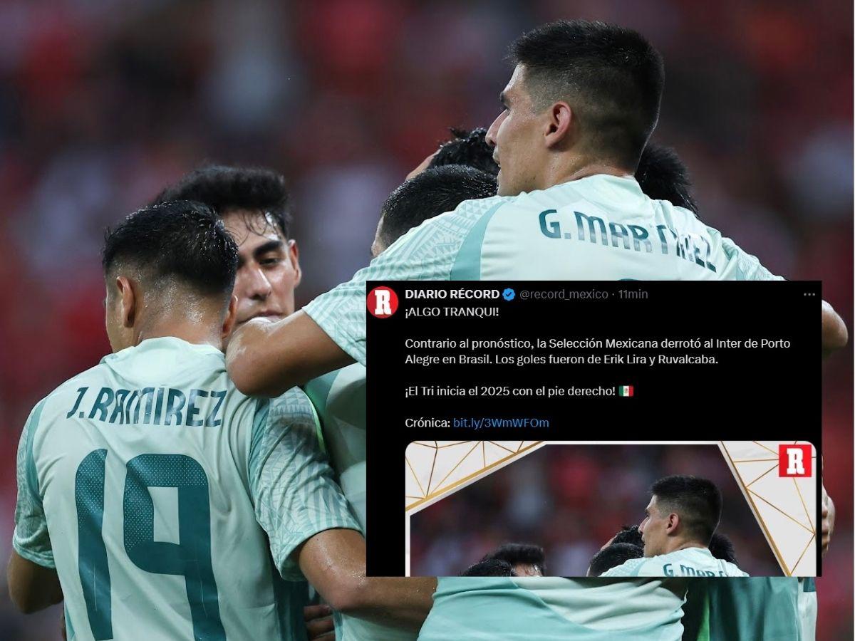 Comentarista de México dispara contra detractores tras triunfazo del Tri ante Internacional y Faitelson se rinde: “Tomen”
