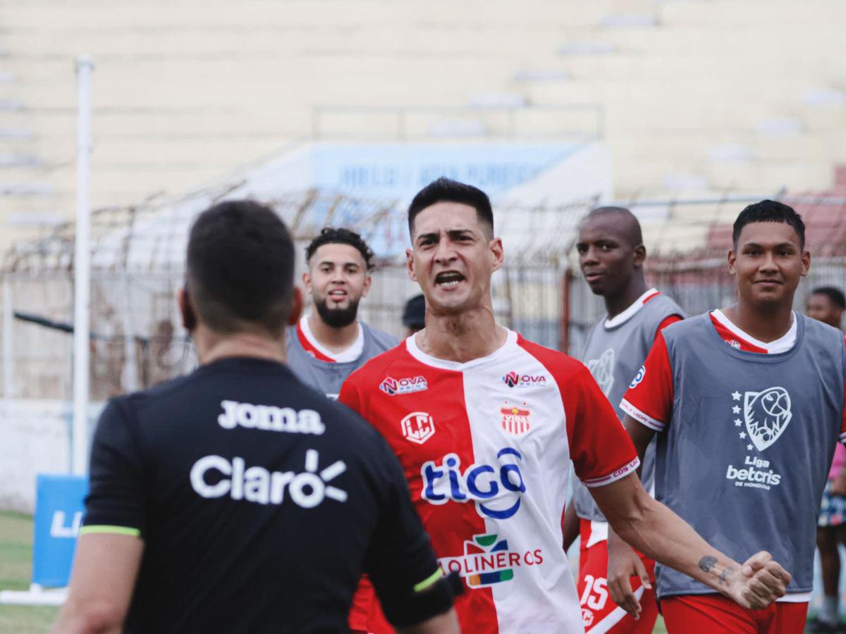Gabriel Tellas es uno de los máximos goleadores que tiene el Vida en el torneo Apertura 2023 de la Liga Nacional de Honduras.