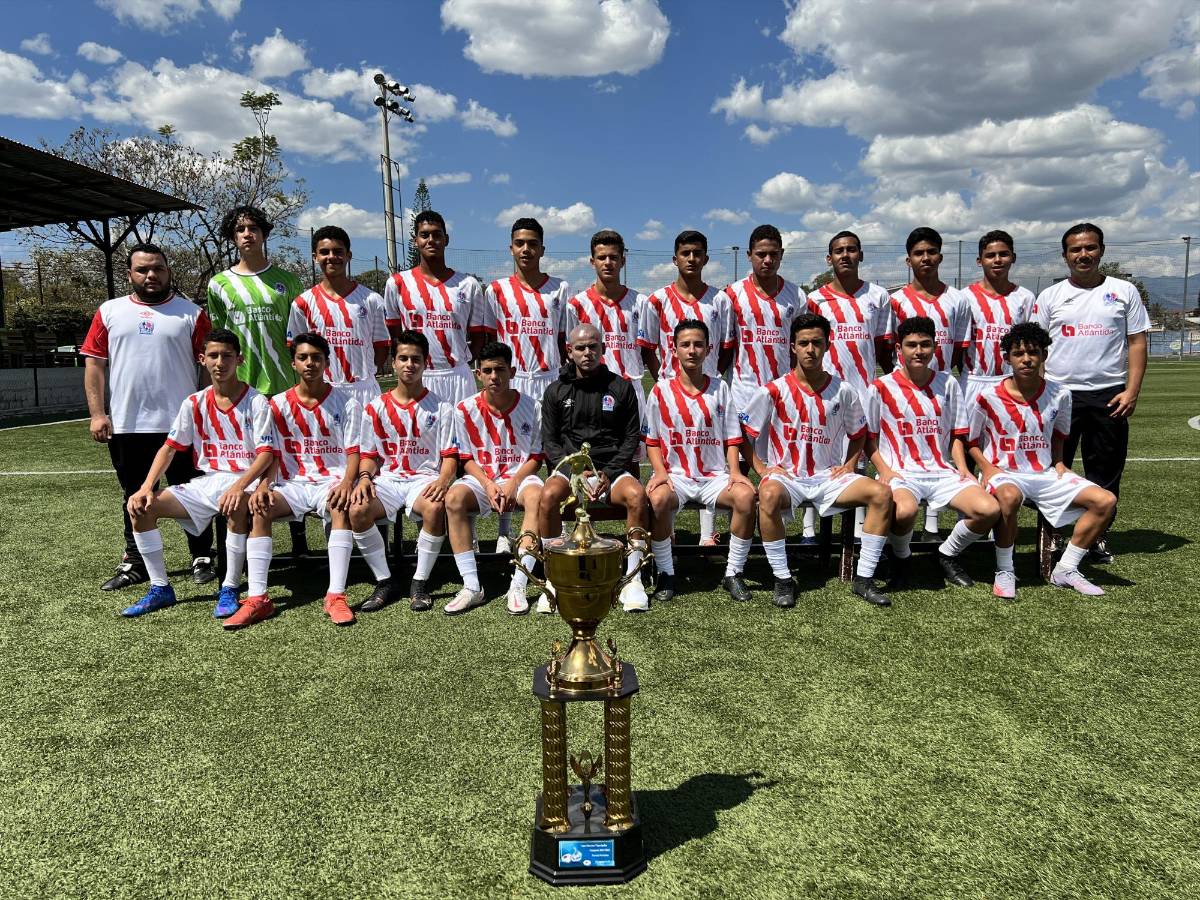 Olimpia U-17 demuestra su poderío y se corona campeón en torneo disputado en Tegucigalpa