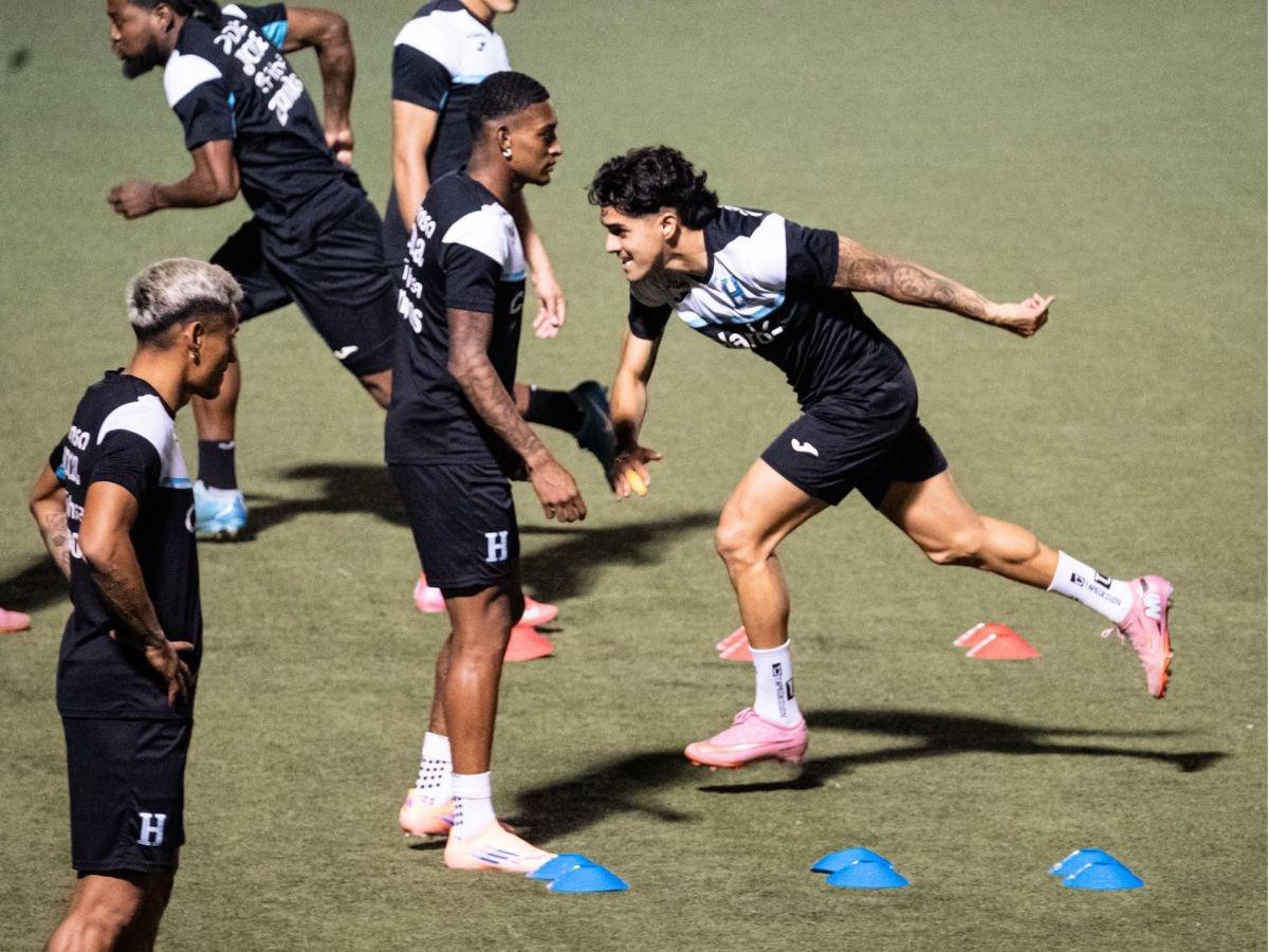Otro futbolista caído en la Selección de Honduras: defensor central se lesiona y no entrena a horas del duelo ante Nicaragua