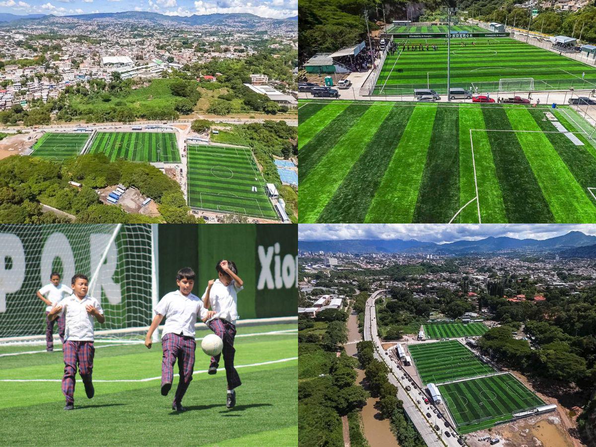 ¡Espectacular! Condepor entrega moderno complejo deportivo en la colonia San José de la Vega, Tegucigalpa