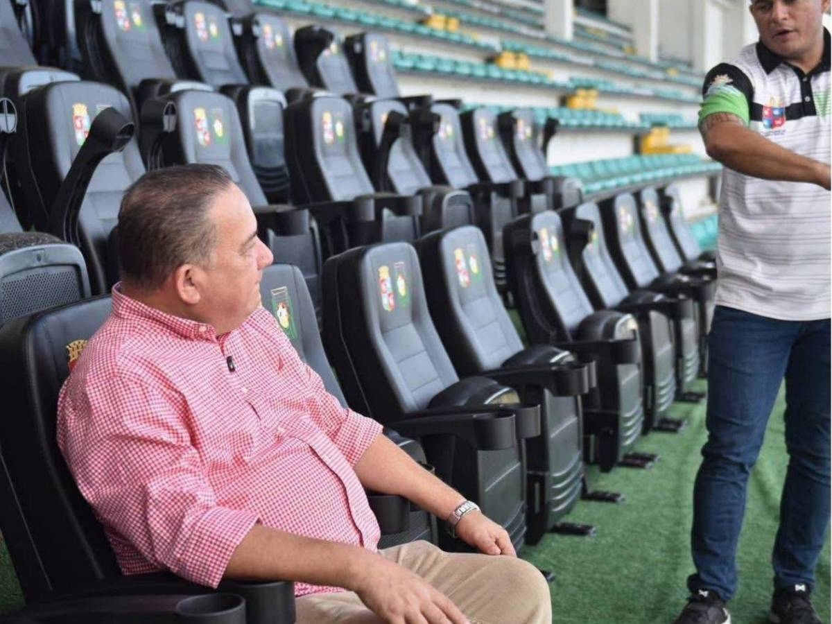 ¡El Estadio Excélsior se transforma! Instalan modernas butacas