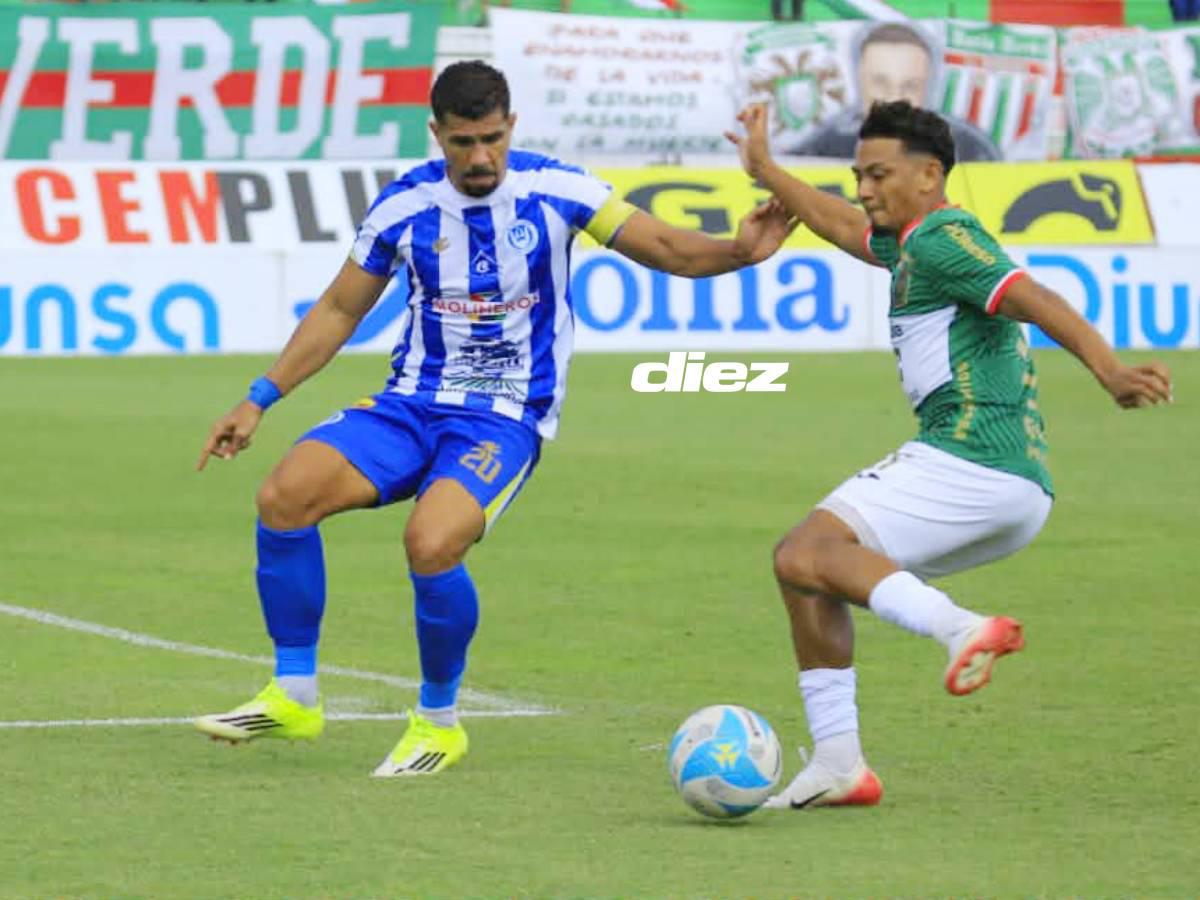 Alexy Vega no tuvo su mejor encuentro frente a Victoria.