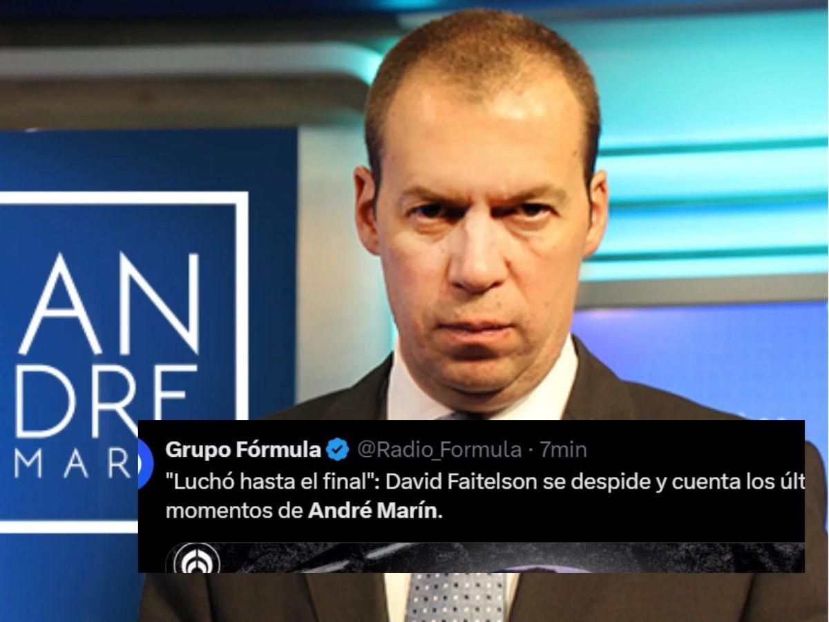 “Golpe al periodismo deportivo”: la prensa mexicana llora el fallecimiento de André Marín a sus 52 años de edad