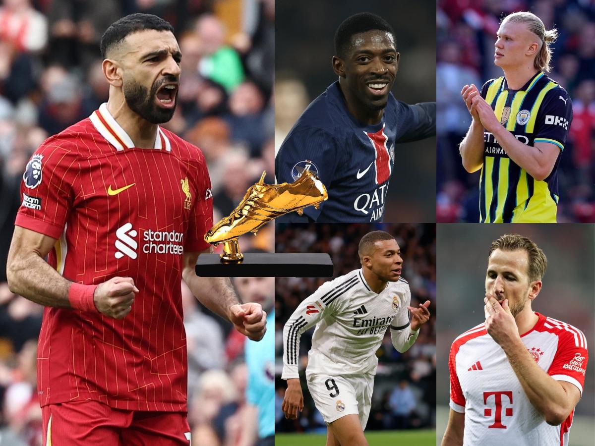 Bota de Oro: Salah no tiene rival, Dembélé desplaza a Haaland y Mbappé escala; así va la tabla de goleadores en Europa