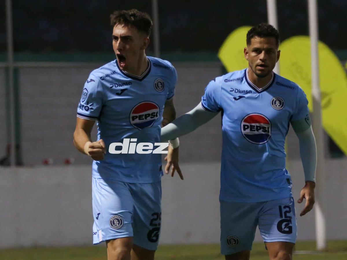 La noche de Rodrigo Auzmendi, el gol al estilo de Lamine Yamal y fiesta de Motagua tras humillar al Génesis en la liguilla