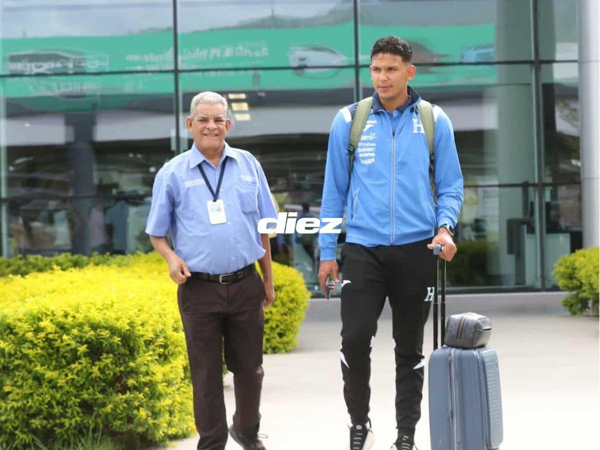 La Selección regresó a Honduras tras destacada Copa Oro: Legionario causó furor, guiño de Quioto y lo que hizo Rueda