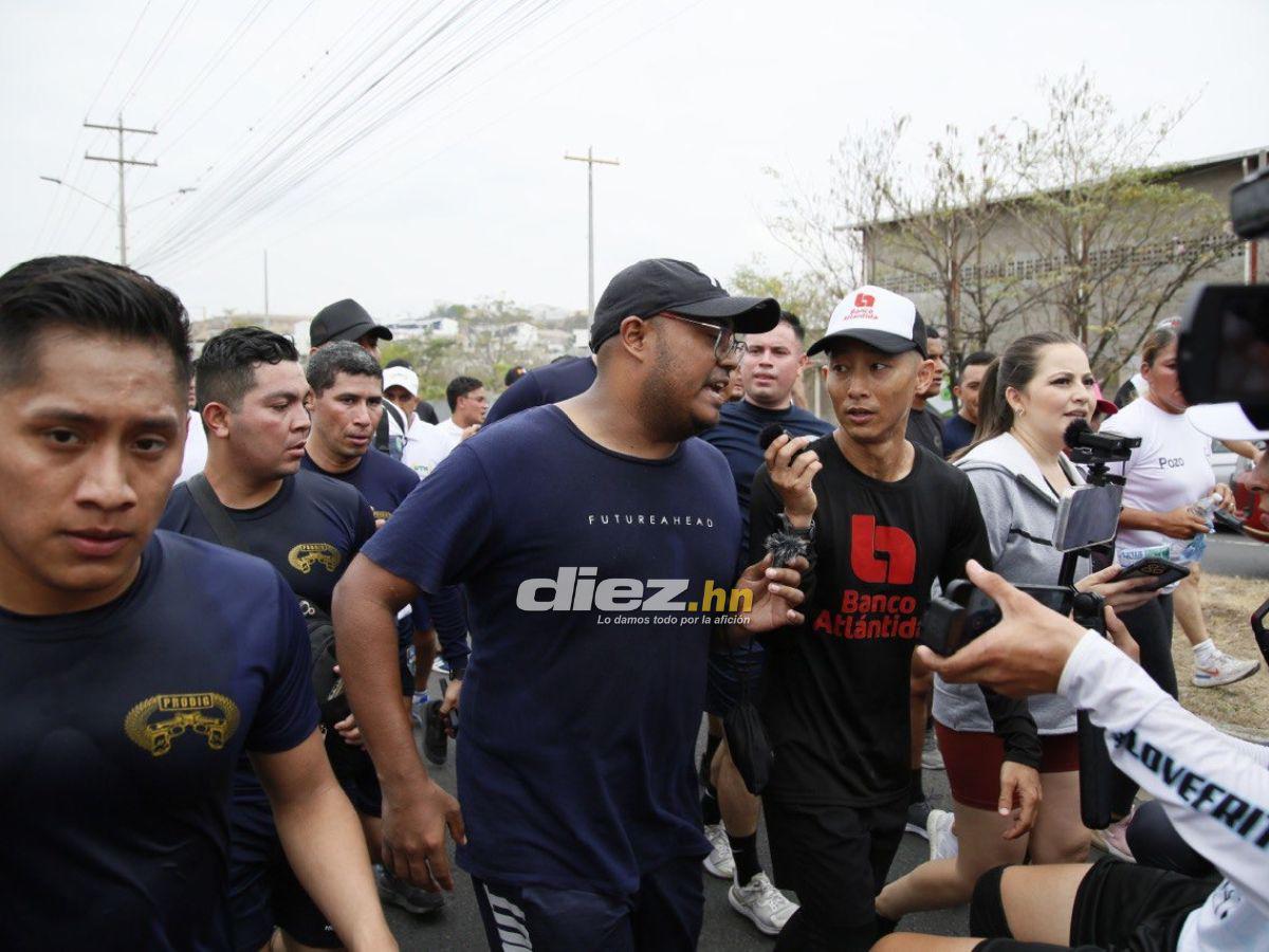 Shin Fujiyama hace historia en Honduras: Así fue el recibimiento al japonés tras cumplir el reto de 250 km