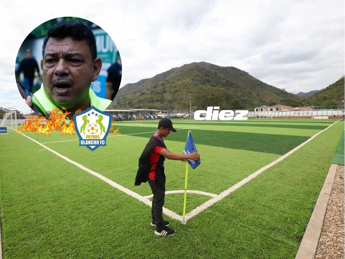 ¡Polémica! Rechazan solicitud de Olancho FC para jugar en el Estadio Óscar Peralta: “es totalmente injusto”