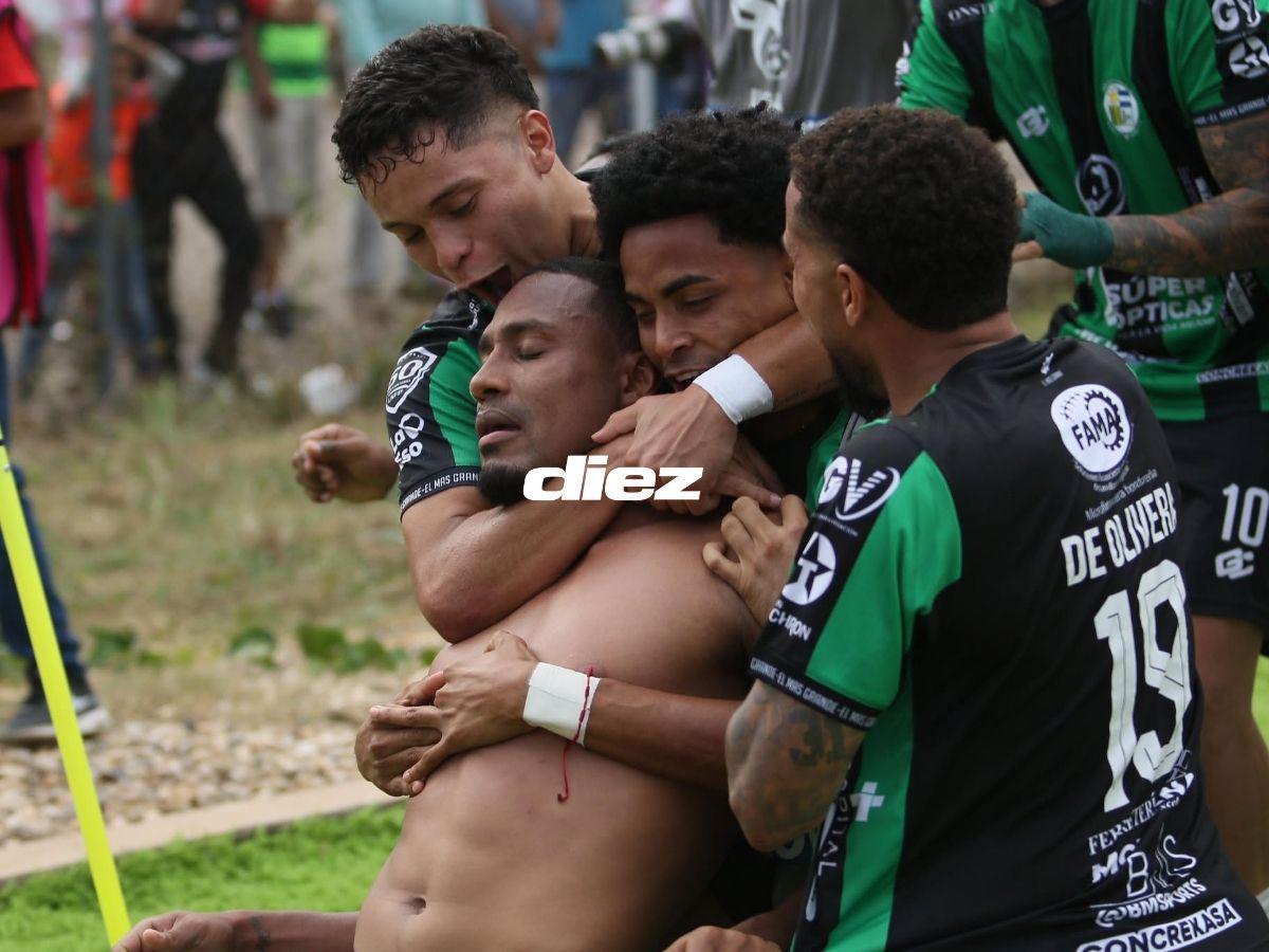 Juticalpa se queda en Liga Nacional de Honduras: sus hinchas invadieron el campo y los rostros de alegría en Olancho