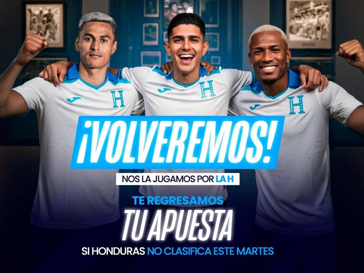 ¡Hondubet sorprende con una promo histórica! Si La H no clasifica, te devuelven la apuesta