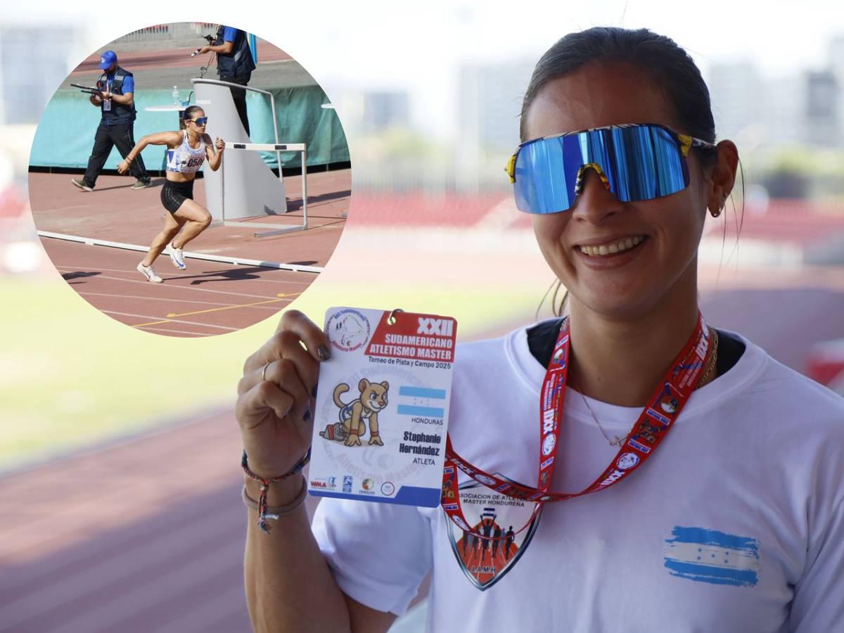 Hondureña Andrea Hernández destaca y clasifica a la final en torneo de atletismo en Chile