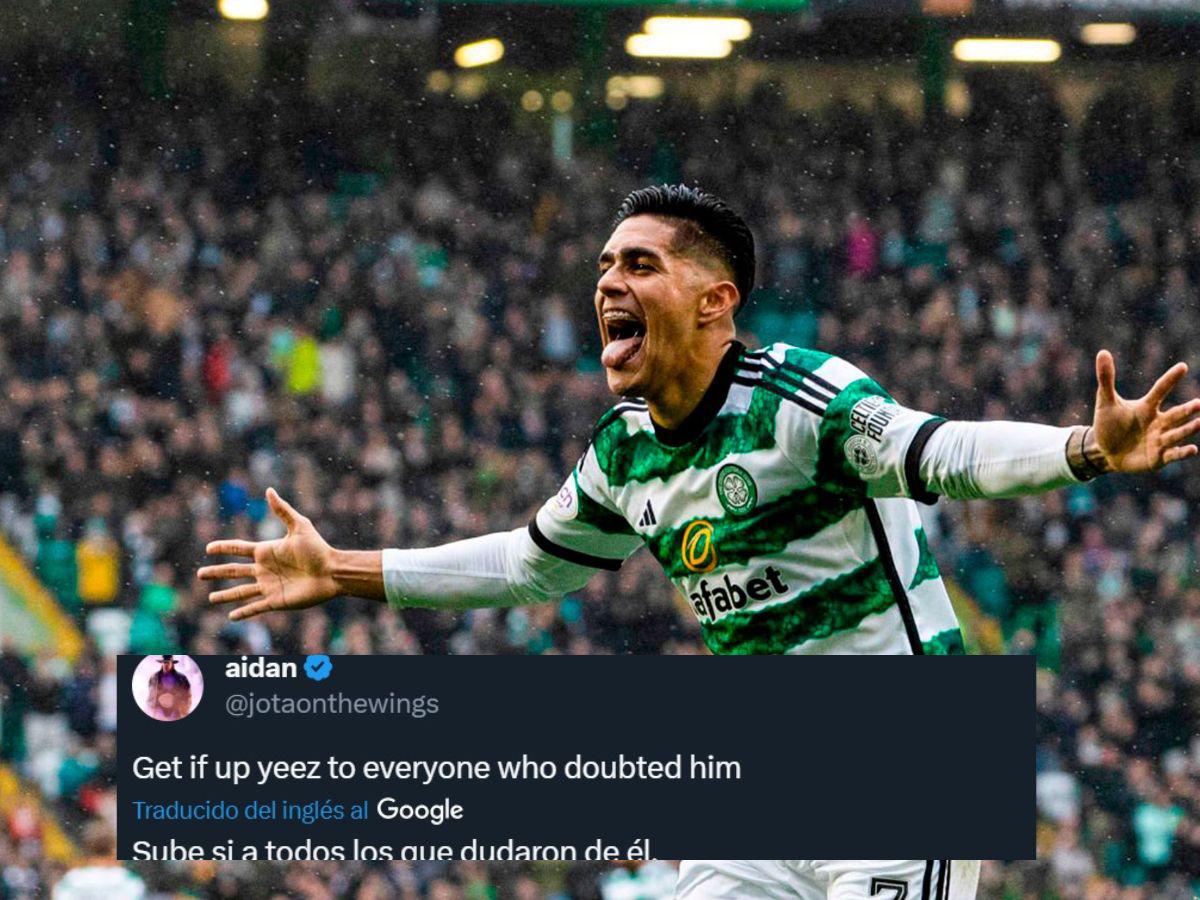 “Palma, nuestra próxima estrella”, “Celtic tiene un chico de oro”: Aficionados del gigante escocés se rinden al catracho