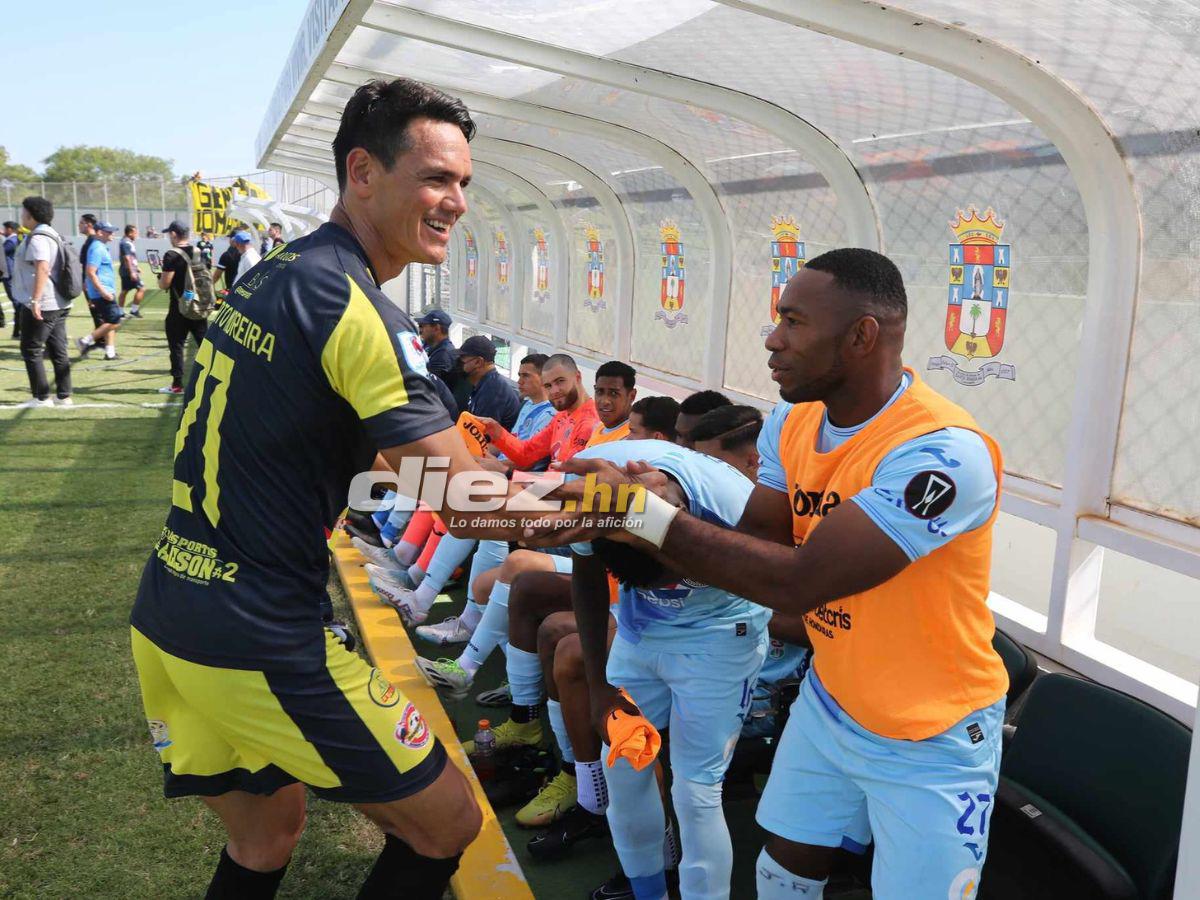 La paliza de Olimpia, rostros tristes en Real España, la bronca de “Palomo” Rodríguez y el homenaje especial a Yustin Arboleda