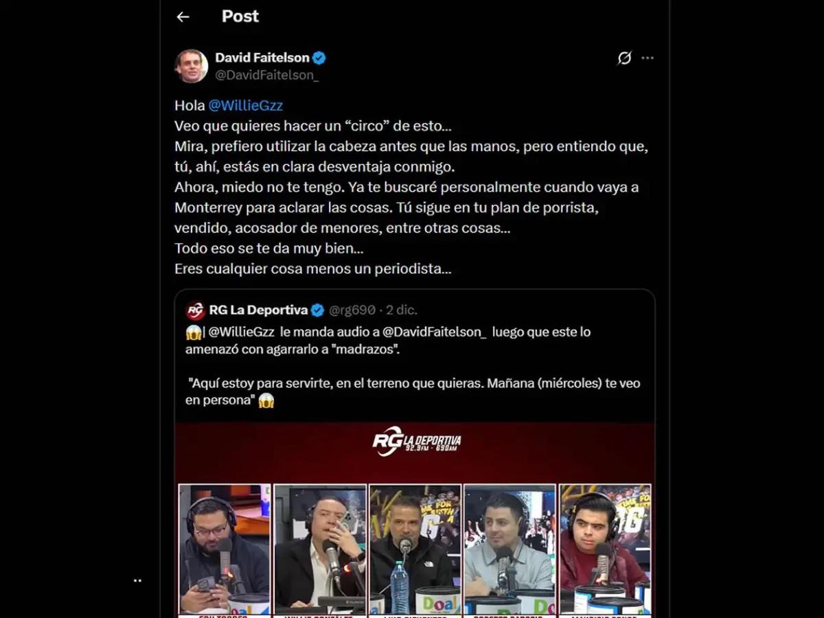 David Faitelson le dijo vendido y su respuesta fue lapidaria revelando el salario por el que se fue de ESPN a Televisa