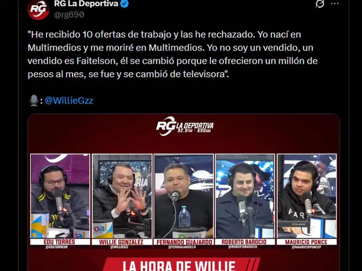 David Faitelson le dijo vendido y su respuesta fue lapidaria revelando el salario por el que se fue de ESPN a Televisa