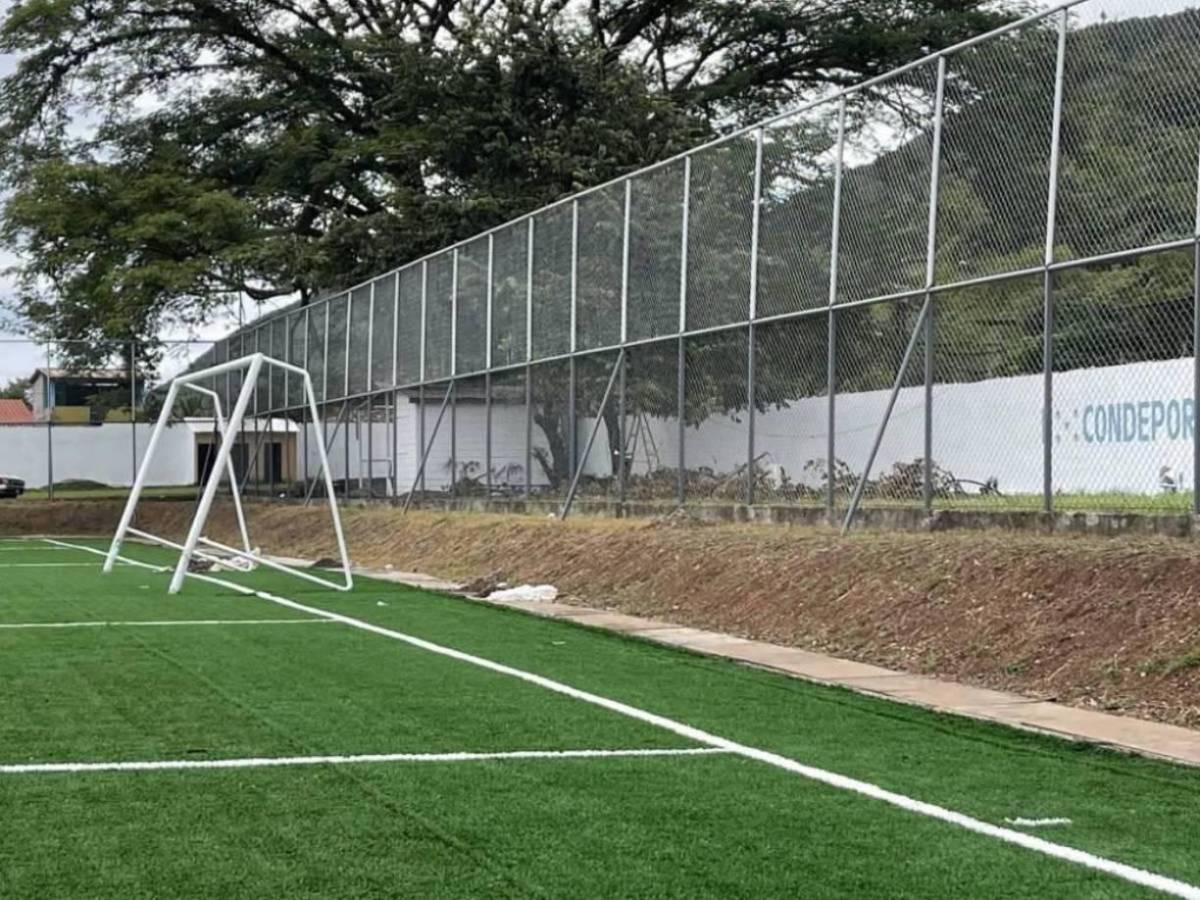 En fotos: Así es el curioso estadio de Honduras donde se jugará al fútbol en el Clausura 2025 de la Liga Nacional