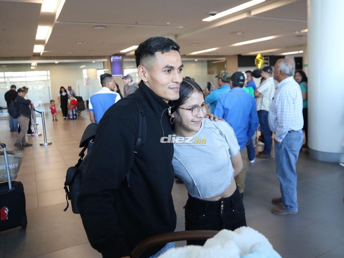 Furor por Andy Nájar en Palmerola, la sorpresa que recibió el jugador de Olimpia, ¿quiénes eran los taxistas?