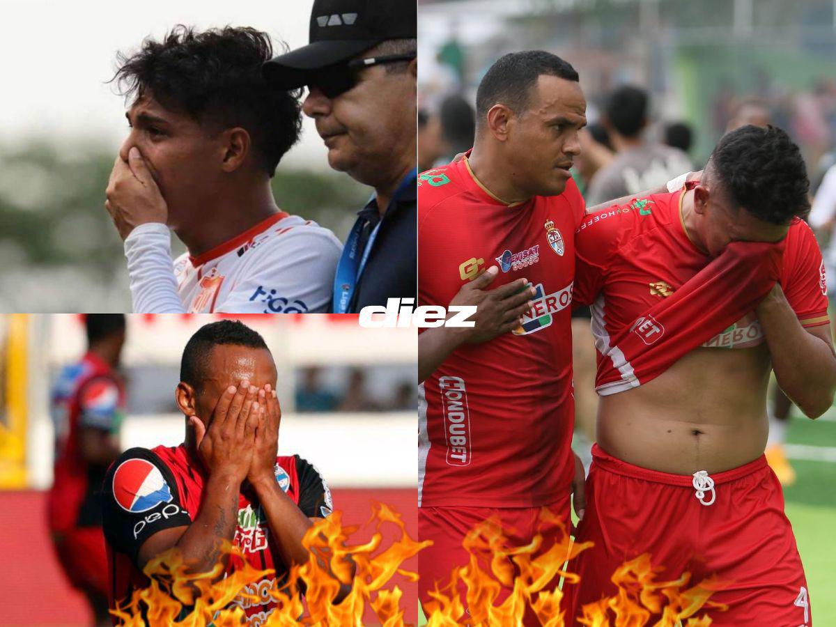 Real Sociedad regresa al infierno: Los últimos 16 equipos que descendieron a la B en el fútbol de Honduras