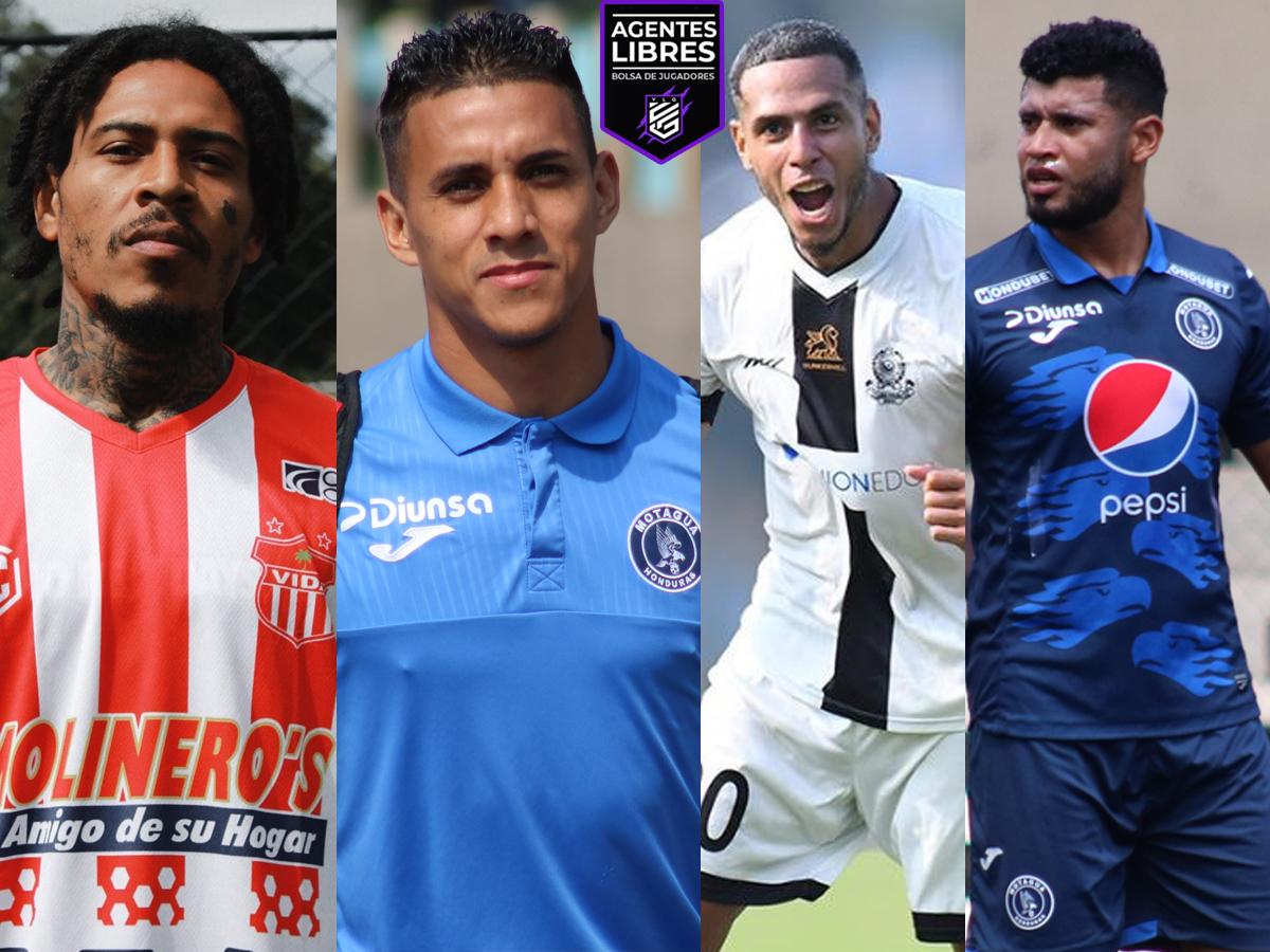 Henry Figueroa y 15 agentes libres apetecibles en el mercado de fichajes de Liga Nacional de Honduras