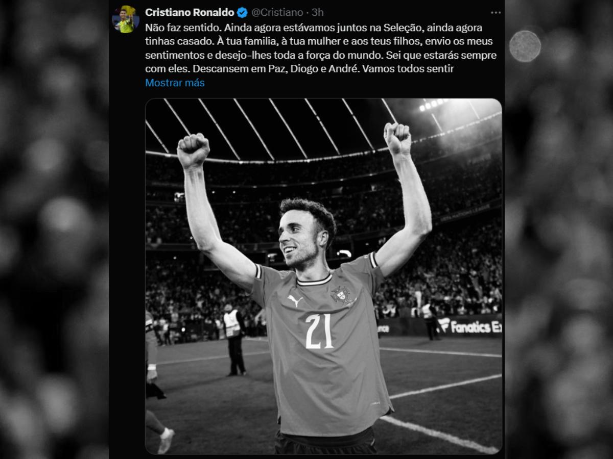 No tiene sentido, Nunca te olvidaré: Barcelona y Real Madrid dejan mensaje; el fútbol lamenta la muerte de Diogo Jota