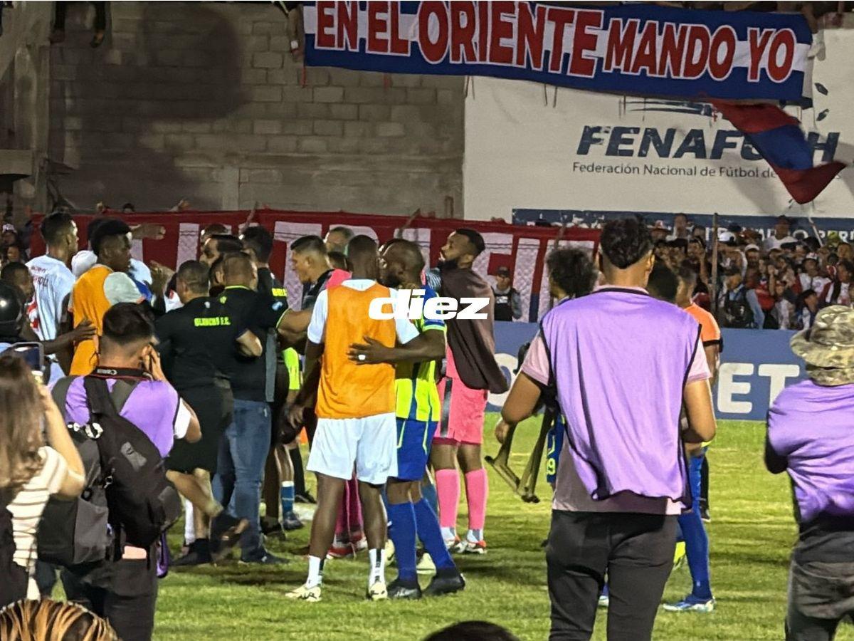 No se vio en TV: Bronca en Olimpia tras batacazo, zafarrancho en Danlí y el llenazo espectacular en el Marcelo Tinoco