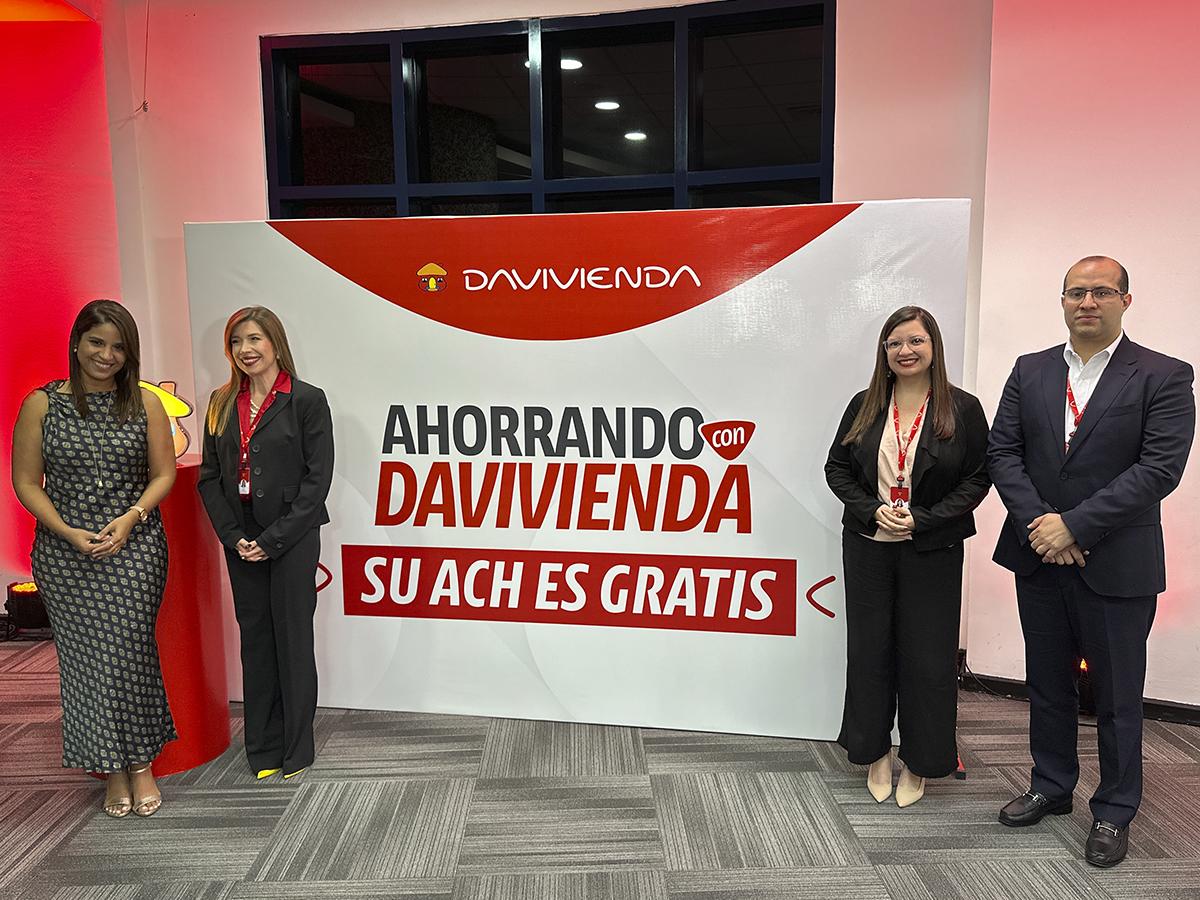 ACH sin costo para clientes de Davivienda